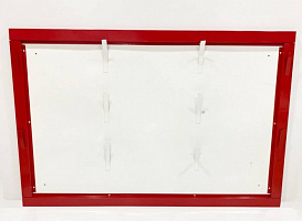 Щит пожарный открытый металлический с задней стенкой "А" (без комплекта, 1200*800*15)