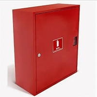 Шкаф ШПК-310 "У" (ШП-К-001) 540-650-230 навесной закрытый красный/белый  Место для 1 пожарного рукава