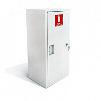 Шкаф ШПО-102 "А" 300-650-230 навесной закрытый красный/белый Место для 1 огнетушителя до ОП-10 или до ОУ-5